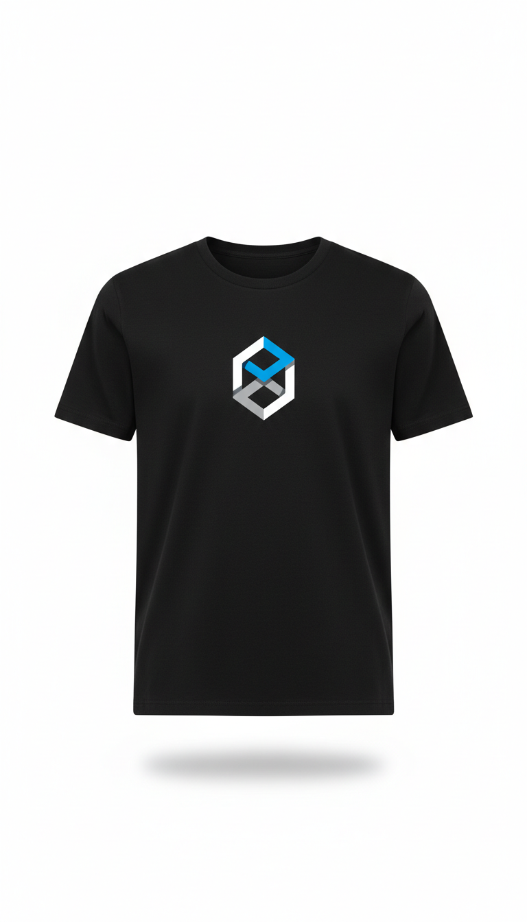 Cotton T-Shirt with Custom Logo